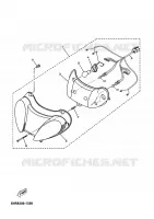 HEADLIGHT for Yamaha SKYLINER 2002