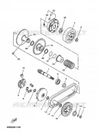 STARTER CLUTCH for Yamaha SKYLINER 2002