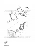 HEADLIGHT for Yamaha FLIPPER 2002