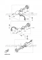 INDICATOR for Yamaha FLIPPER 2002
