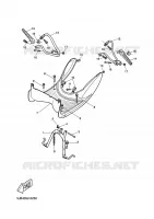 STAND / FOOTREST for Yamaha FLIPPER 2002