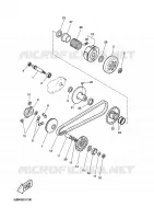 STARTER CLUTCH for Yamaha FLIPPER 2002