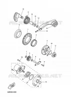 STARTER MOTOR for Yamaha FLIPPER 2002