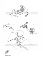 SWITCH / LEVER for Yamaha FLIPPER 2002