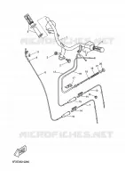 HANDLEBAR & CABLES for Yamaha NEXT GENERATION 2002