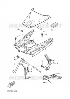 STAND / FOOTREST for Yamaha NEXT GENERATION 2002