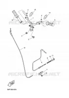 HANDLEBAR & CABLES for Yamaha DOODO 2002