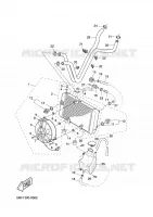RADIATOR / HOSES for Yamaha DOODO 2002