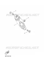 REAR SHOCK ABSORBER for Yamaha DOODO 2002