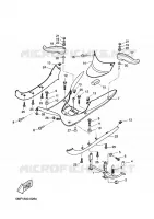 STAND / FOOTREST for Yamaha DOODO 2002