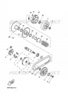 STARTER CLUTCH for Yamaha DOODO 2002