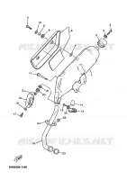 EXHAUST for Yamaha SKYLINER 2002