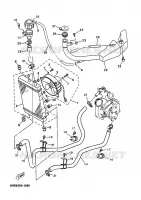 RADIATOR / HOSES for Yamaha SKYLINER 2002
