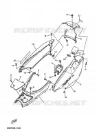 SIDE COVER for Yamaha SKYLINER 2002