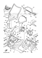 LEG SHIELD for Yamaha MAJESTY ABS 2001