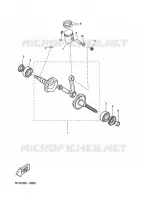 CRANKSHAFT / PISTON for Yamaha BOOSTER 2001