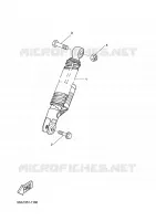 REAR SHOCK ABSORBER for Yamaha BOOSTER 2001