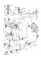 RADIATOR / HOSES for Yamaha SKYLINER 2000