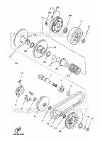 STARTER CLUTCH for Yamaha SKYLINER 2000