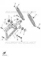 SWINGARM / SHOCK ABSORBER for Yamaha SKYLINER 2000
