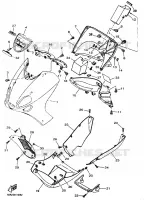 COWLING 1 for Yamaha SKYLINER 2000
