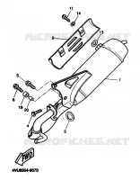 EXHAUST for Yamaha BW'S 1999