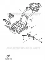 FRAME for Yamaha BW'S 1999