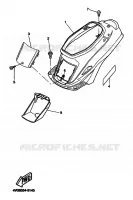 SIDE COVER for Yamaha BW'S 1999