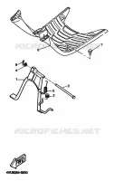 STAND / FOOTREST for Yamaha BW'S 1999