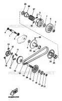 STARTER CLUTCH for Yamaha BW'S 1999