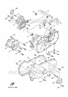 CRANKCASE for Yamaha BOOSTER 1999