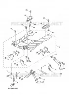 STAND / FOOTREST for Yamaha BOOSTER 1999