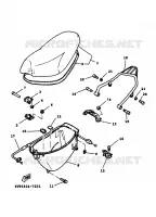 SEAT / CARRIER for Yamaha BOOSTER 1999