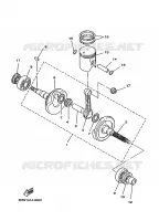 CRANKSHAFT / PISTON for Yamaha BOOSTER 1999