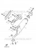 EXHAUST for Yamaha BOOSTER 1999