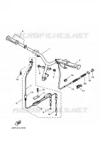 HANDLEBAR & CABLES for Yamaha BOOSTER 1999