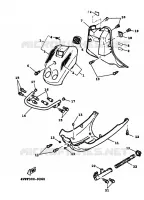LEG SHIELD for Yamaha BOOSTER 1999