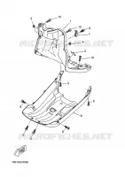 LEG SHIELD for Yamaha NEXT GENERATION 2005