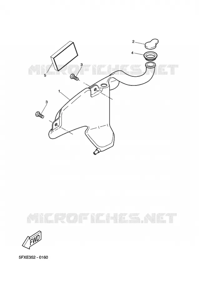 OIL TANK Yamaha SCOOTER 50 2005 ROCKET  CW50RSP POWER ROCKET