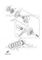 CRANKSHAFT / PISTON for Yamaha BOOSTER 2007