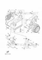 RADIATOR / HOSES for Yamaha BOOSTER 2007