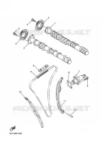 CAMSHAFT / TIMING CHAIN for Yamaha FAZER 2005
