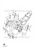 FRAME for Yamaha FAZER 2005