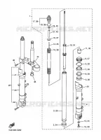 FRONT FORK for Yamaha FAZER 2005