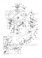 FUEL TANK for Yamaha FAZER 2005