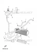 RADIATOR / HOSES for Yamaha MACH 2004