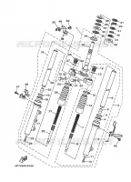 FRONT FORK for Yamaha WAAP 2008