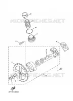 OIL PUMP for Yamaha WAAP 2008