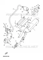 EXHAUST for Yamaha SKYLINER 2007
