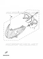 HEADLIGHT for Yamaha SKYLINER 2007